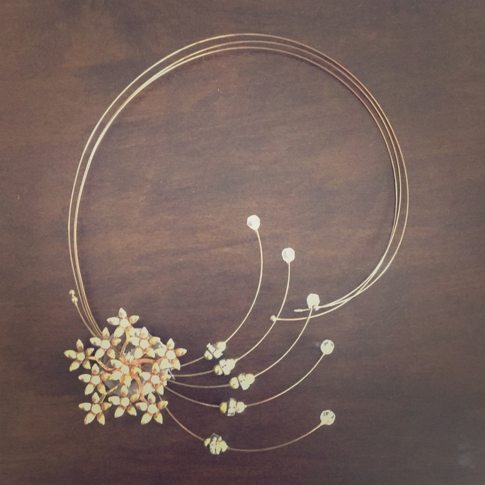 Unique hand made wire wrap-necklace
